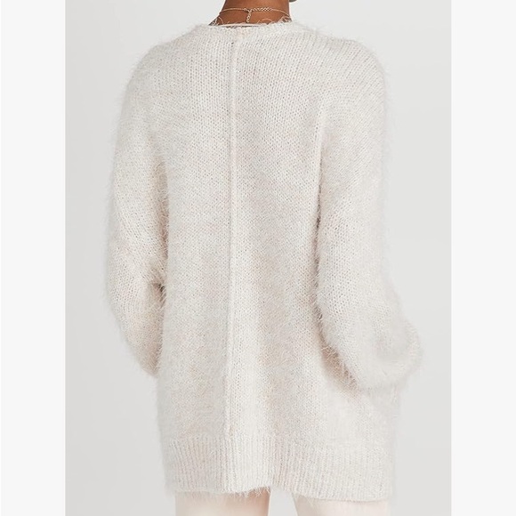 NWOT Free People Nevermind Cardigan in Crème Brulee - Picture 8 of 13